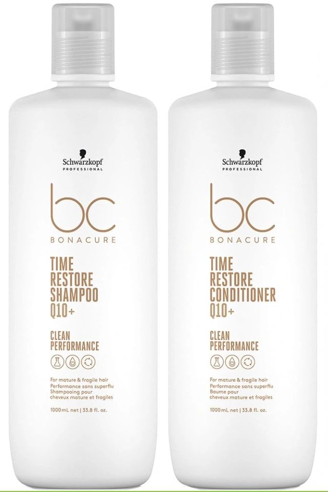 Schwarzkopf Q10 Time Restore Clay Treatment 500ml képe 2